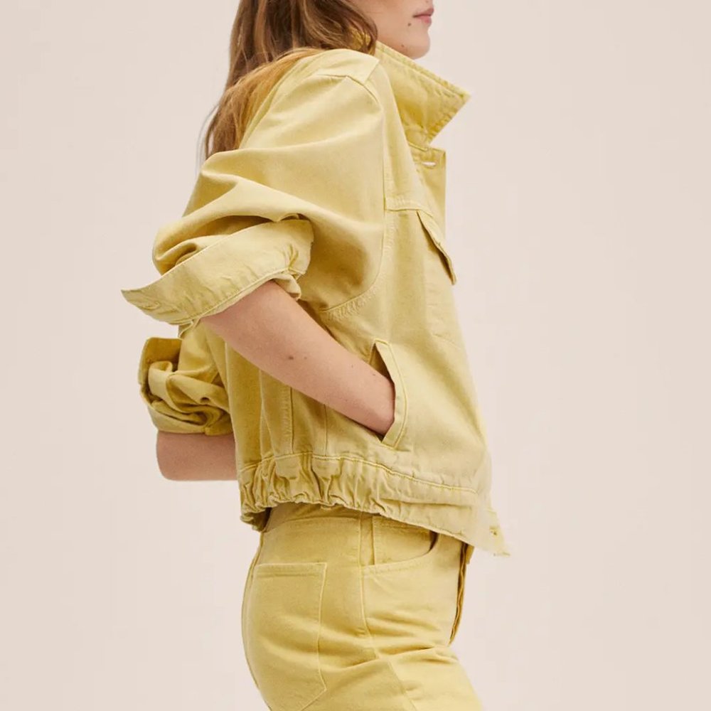 Mango Oversize Denim Jacket - image 4